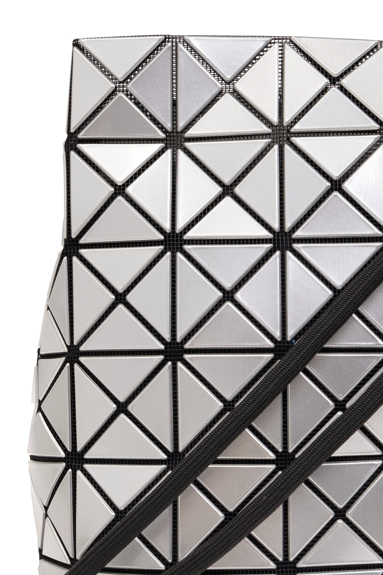 ISSEY MIYAKE◆ステッチデザイン/一枚布/ポンチョ/FREE/ウール/GRY イッセイミヤケISSEY MIYAKE 3Dスチームストレッチプリーツ切替